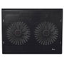 Trust 20104 Base de refrigeración para portátiles con 2 ventiladores LED azul hasta 17.3 pulgadas